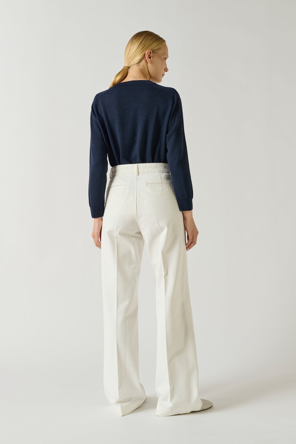 Jean California - Craie - Coton - Femme vue 3