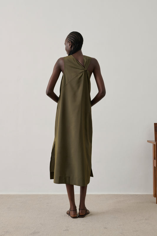 Robe Emna - Kaki - Femme