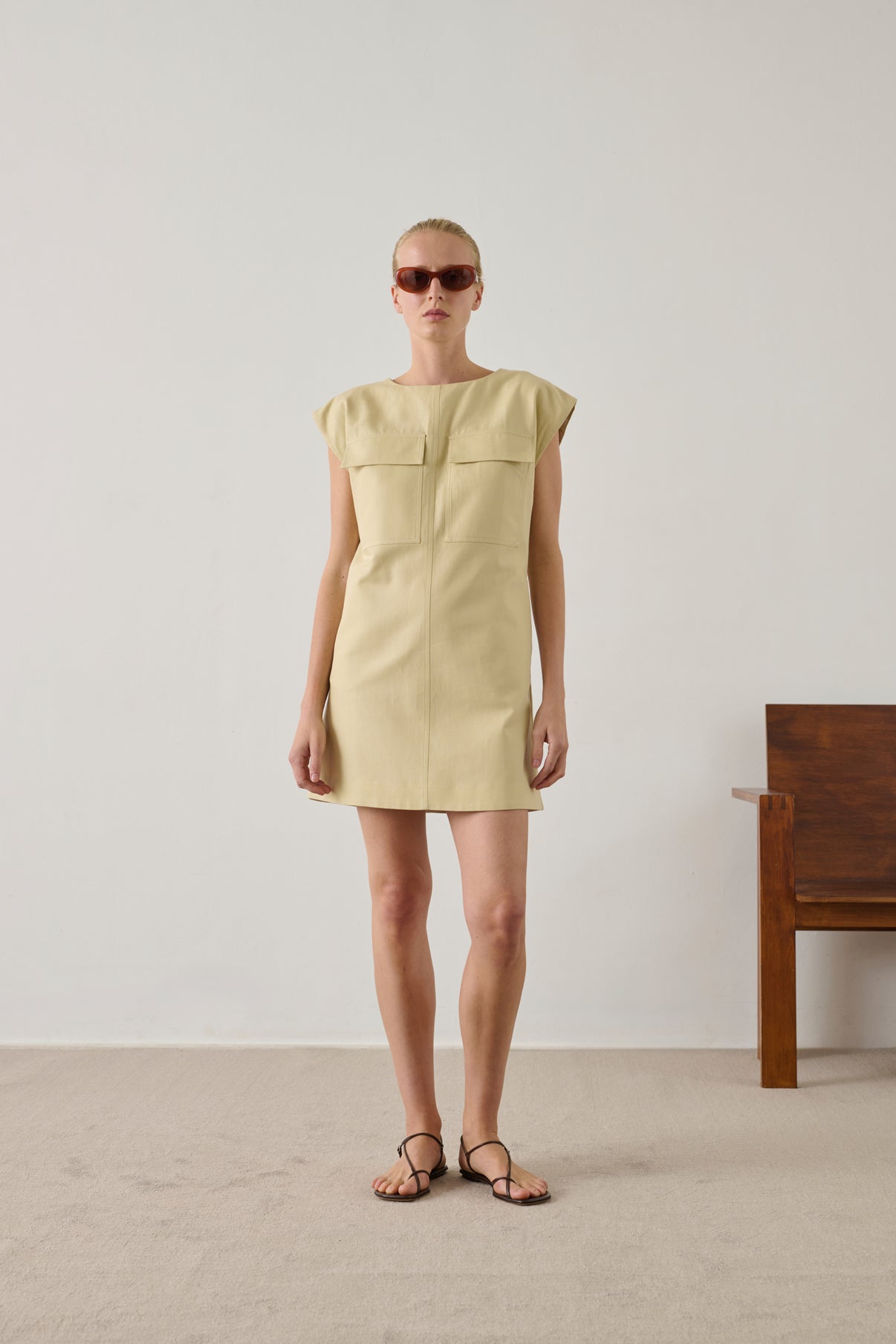 Robe Imane - Crème - Femme vue 4