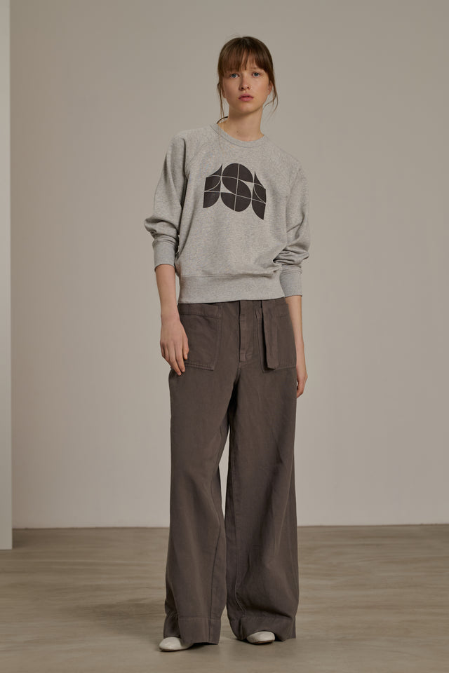 SWEATSHIRT PASCAL GRIS