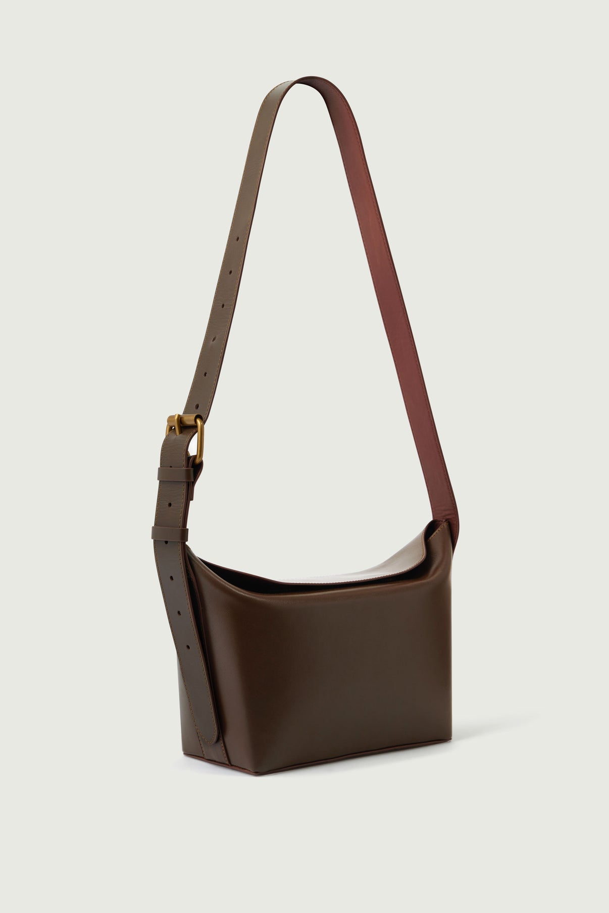 SAC SOLSTICE  MARRON vue 3